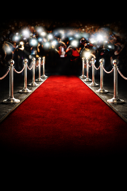 Platine — tapis rouge